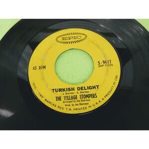 Village Stompers - Turkish Delight / Washington Square 45rpm Vinyl Record Single